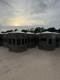 Double Drop Hunting Blind 6x6-Bow Windows-Side Entry