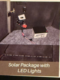 Double Drop Solar Package With LED Lights