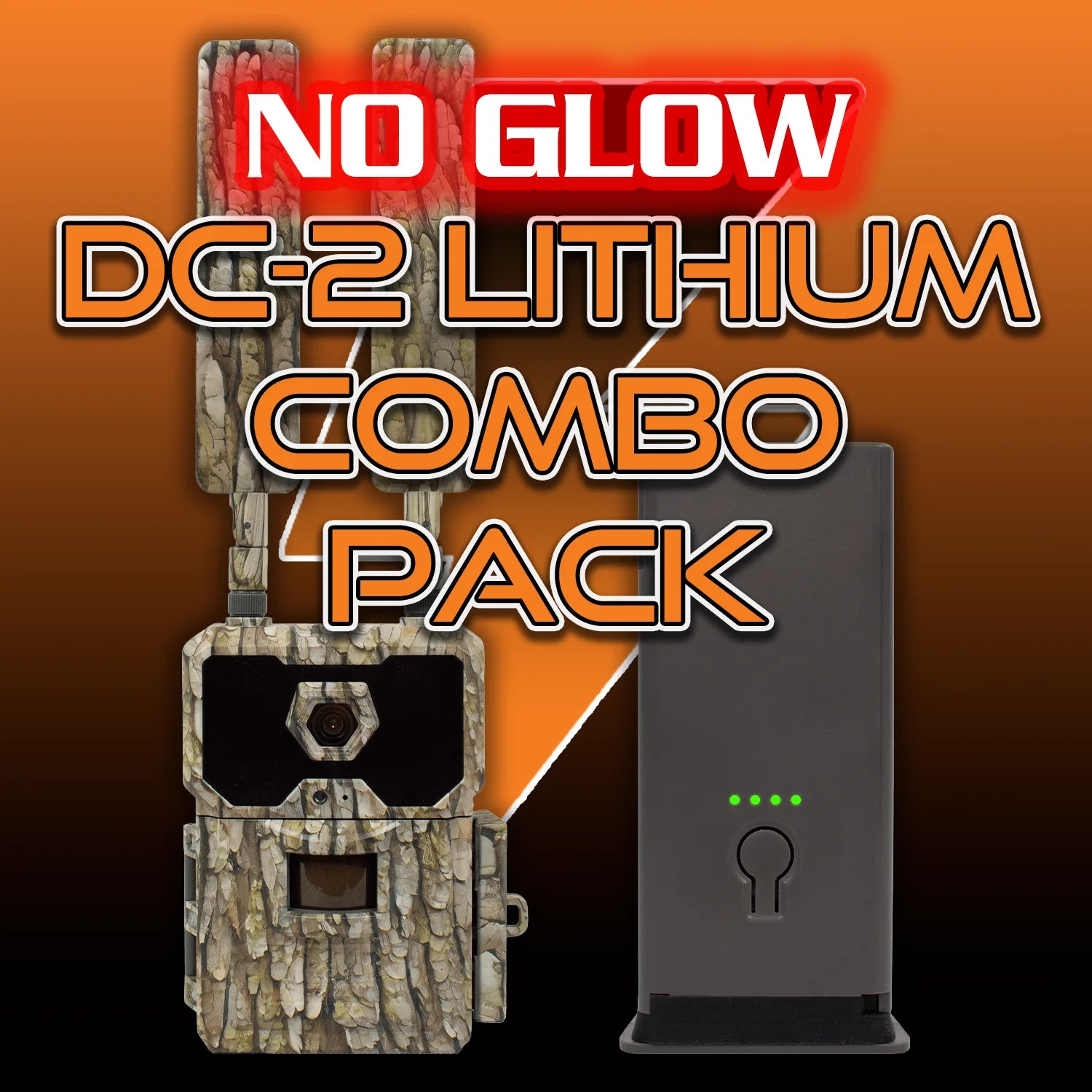 Wise Eye DC-2 No Glow and Lithium Battery Pack Combo