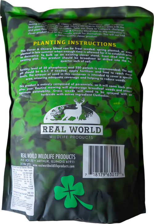 RWWP Clover & Chicory Blend 1 acre