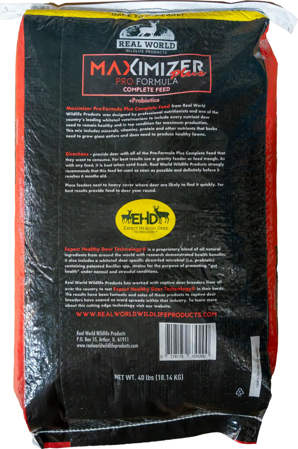 RWWP Maximizer Plus Pro Deer Feed 40 lbs