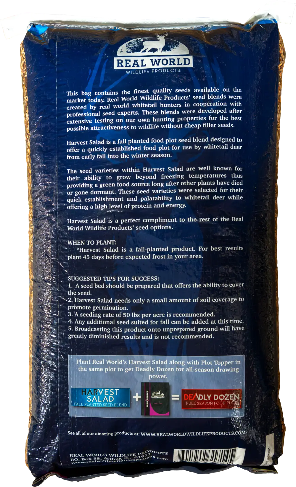 RWWP Harvest Salad 50 lbs Bag - 1 Acre
