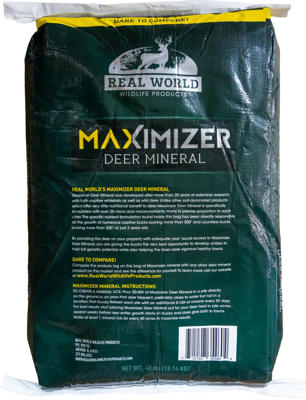 RWWP Maximizer Deer Mineral - 40 lbs